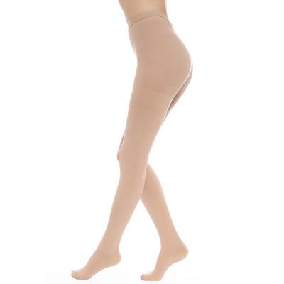 China Antibacterial Elastic One-Piece Pantyhose Pants 20-30mmHg High Pressure Socks Thin Leg Shaping Pants Women's Health Pantyhose for sale