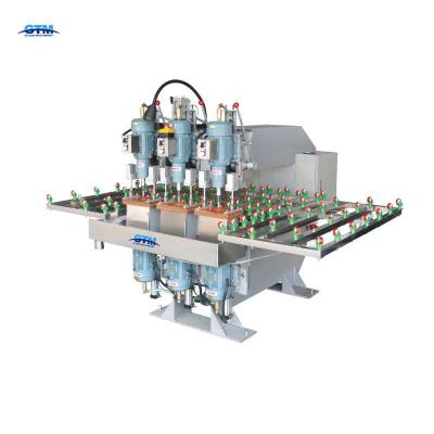 China Glass Double Miter Horizontal Edge Pencil Shape Washing Building Material Stores Auger Polishing Sharpening Machinery for sale