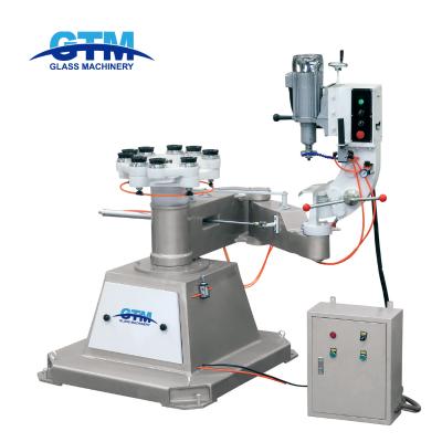 China Building Material Shops GTM Shape High Quality Glass Edging Machine For Pencil Round Flat Bevel OG Edge Polishing for sale