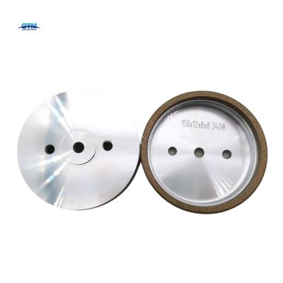 China For Double Edger Diamond Cup Grinding Wheels 040 150d 240# Diamond Wheel For Edging Machine for sale