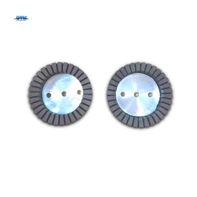 China Used For 130D 150D Double Full Tooth Resin Bond Diamond Grinding Wheel For Glass Double Edger Machine for sale