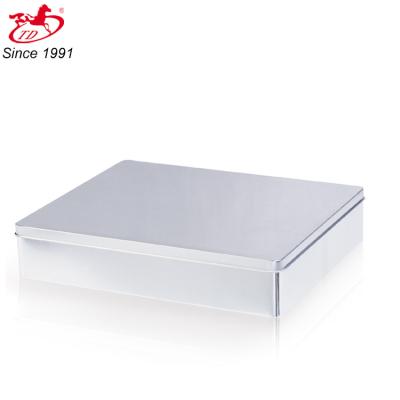 China Large Recyclable Paper A4 Tin Case / A4 Size Metal Tin Box for sale