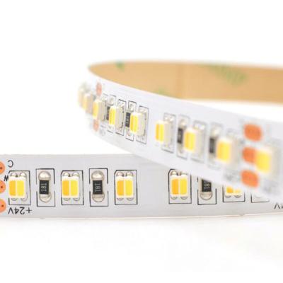 China residential 2 in 1 dual color 3528 3527 5050 white adjustable two color led strip for sale