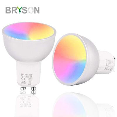 China Embeded E27/GU10/GU5.3 Wifi Light Projector Dimming Lamp Cup Compatible with Alexa NEW for sale