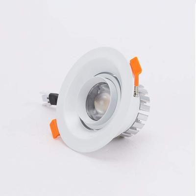 China 2019 New Focus Embeded Design 10W Adjustable CCT Changing Dimmable LED Downlight For Museum Home Theater for sale