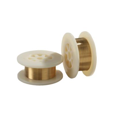 China Fine Coated Gold Coated Tungsten Wire for Enhanced Oxidation Resistance and Superior Functioning for sale