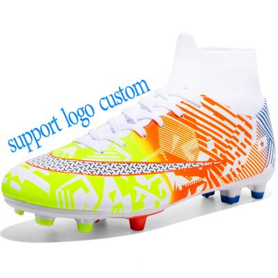 China Custom Quanzhou Factory Rubber Soccer Football Boots, Knitting Soccer Shoes, High Quality Soccer Shoes Men for sale