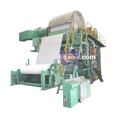 China From Factory 1575mm 3-4ton/day Silk Tissue Paper Machine Full Automatic Waste Paper Toilet Paper Production Line for sale