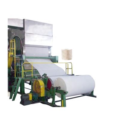 China Small Factory Toilet Paper Rolling Production Machinery Portable Tissue Paper Making Machine for sale