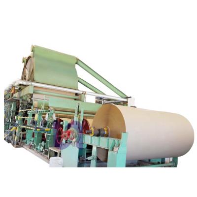 China Kraft Paper Making Industry 1575mm High Strength Corrugated Craft Paper Piping Paper Kraft Paper Making Machine for sale