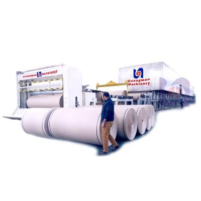 China Kraft Paper Making Industry 2400mm High Speed ​​Craft Paper Making Machine, Kraft Paper Coating Machine, Paper Recycling Machine for sale