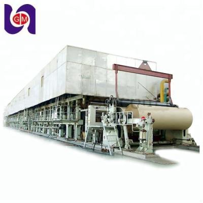 China Waste Paper Waste Paper Recycling Equipment Cylinder Paper Making Machine To Make Kraft Paper Liner Rolling Paper for sale