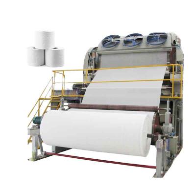 China Paper Industry Facial Tissue Tissue Paper Making Production Line Toilet Rolls Making Machine for sale