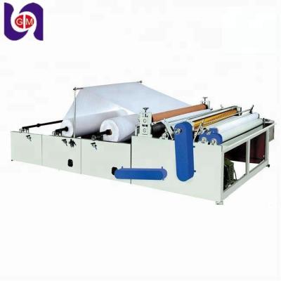 China Factory Waste Paper Recycle Used Semi Automated Toilet Paper Roll Rewinder Making Machine for sale