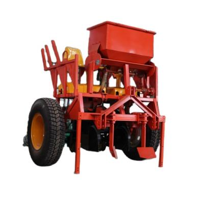 China Agriculture Cassava Cultivating High Efficiency 2 Rows Flat Cassava Planting Machine In Thailand for sale