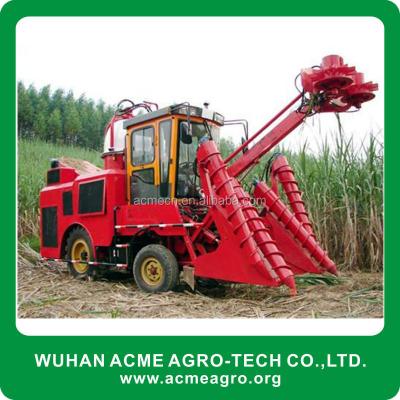 China Agricultuer sugarcane combine harvester, mini sugarcane harvester, cane harvester for sale