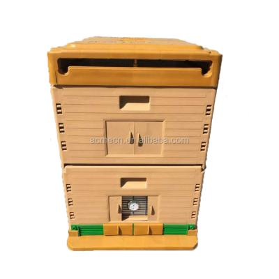 China 2 layer plastic beehive supplier price of 2 layer beehive factory beekeeping machinery for sale