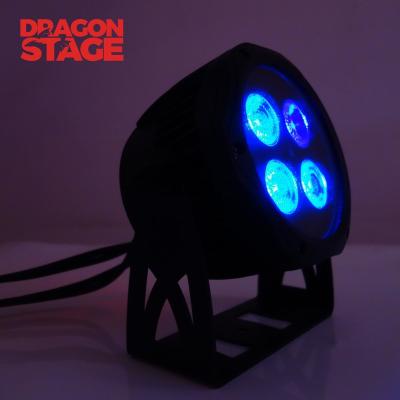 China Easy Installation Dragonstage Par Light 4 Pro Beads 18W RGBWA Waterproof IP65 Led Par Light for sale