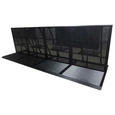 China Aluminum Crowd Barricade Barricade Barricade Party Event Mojo Traffic Barrier Concert Folding Crowd Control Barrier For Sale for sale