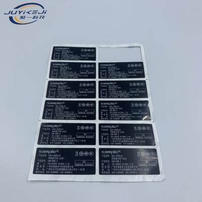 China Barcode black labels are specially used for self-adhesive packaging clothing stickers waterproof and high temperature resistance without for sale