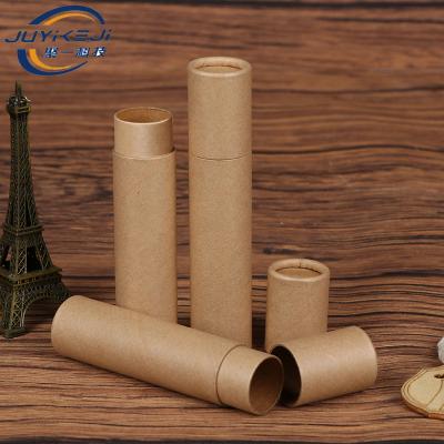 China Recycled Materials Wholesale High Quality Custom Packaging Paper Tube Biodegradable Cardboard Tube Essential Oil for sale