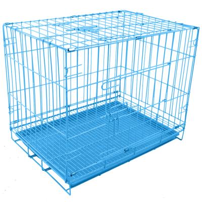 China Breathable For Sale Metal Iron Dog Portable Pet Cages Different Sizes for sale