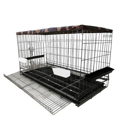 China Breathable Cage Poultry Hen Cage Poultry Nest Design Outdoor Broiler Cages Farming With Wholesale Price for sale