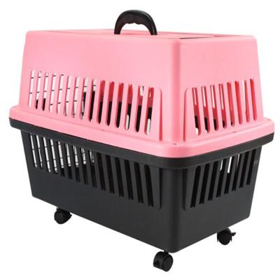 China Breathable Cheap Price Pet Product Carrier Wholesale Airline Approved Innovator Dog Carrier for sale