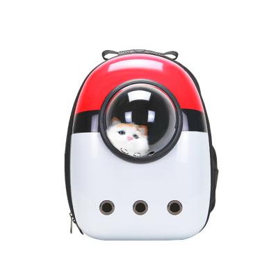 China Hot Selling Pet Bag Portable Comfortable Travel Viable Backpack Breathable Pet Carrier Backpack for sale