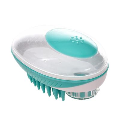 China Viable Success High Quality Portable Simple Dog Hand Massager Brush Pet Hair Removal for sale