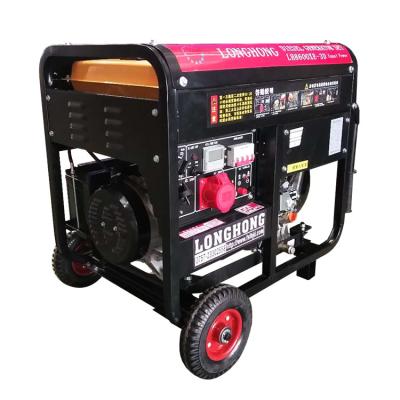 China 6kw7.5kva diesel generator set is commonly used electric site roads 3 phase 6KW for sale