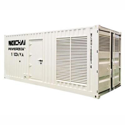 China 1000 KW 1250 KVA Silent Diesel Generator Set Is Commonly Used In Hospital Malls 1250KVA for sale