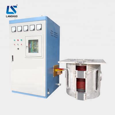 China Stainless Steel KGPS Induction 250kg SCR Based Mid Frequency Stainless Teel Scrap Melting Furnace For Sale Metal Forging Price for sale