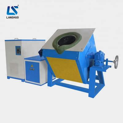 China Efficient Induction Melting Furnace For Iron Steel Smelting With Rotary Crucible Furnace for sale