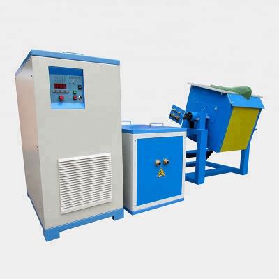 China Energy Saving Induction Melting Furnace For Lead Zinc Brass for sale