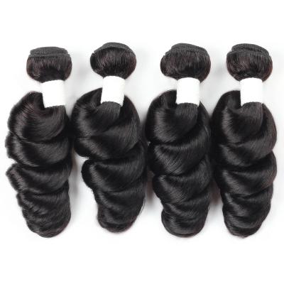 China Dyeable Black Loose Wave Human Hair European Remy Hair Weaving Wigs Virgin Hair Shape Head for sale