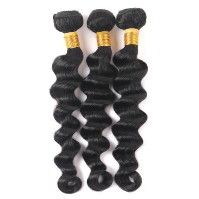 China 30 Inch Deep Loose Hair Weaving Bundles And Closure Remy Hair European Hair Band Price for sale