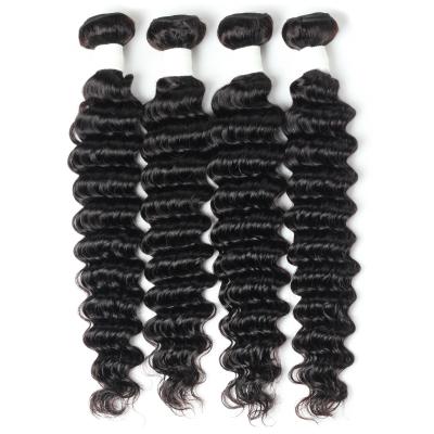 China Raw Deep Wave Virgin Real Remy Hair Extensions Vendors Wholesale Natural Hair Extensions for sale