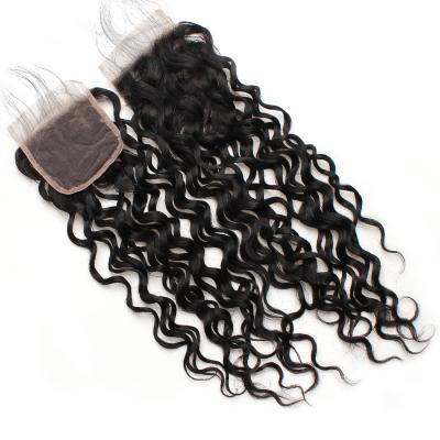 China 100% Human Hair Lace Closure 4