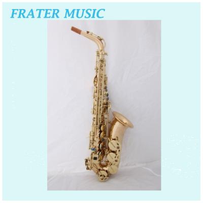 China Brass Body Alto Saxophone (JAS-301) Gold Lacquer High Grade Gold for sale