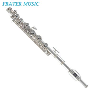 China Silver Plated C Cupronickel High Quality Silver Plated Tone / Piccolo White Copper Body Metal With Chinese Pads (JPL-630) for sale