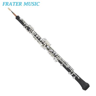 China Ebony High Quality C Ebony Oboe OEM C Tone Ebony Wood Oboe With Silver Plated Keys (JEB-200) for sale