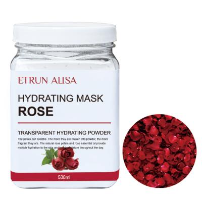 China Wholesale Natural Rose Repairing Acne Jelly Crystal Face Mask Moisturizer Moisturizer Whitening Powder for sale