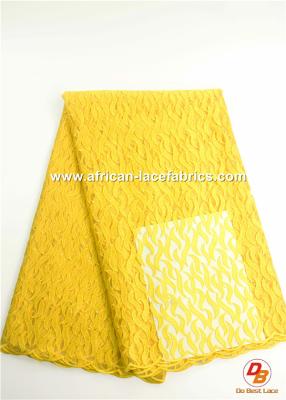 China African Net Embroidery Lace Fabrics for Party Dress , Tulle Net for sale