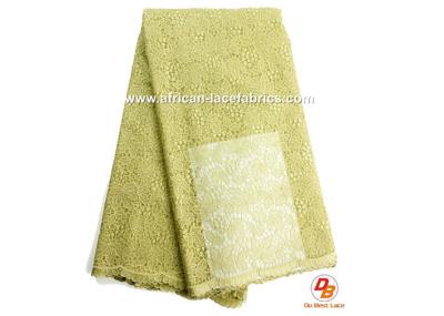 China African Net Embroidery Lace Fabrics for Party Dress , Tulle Net for sale