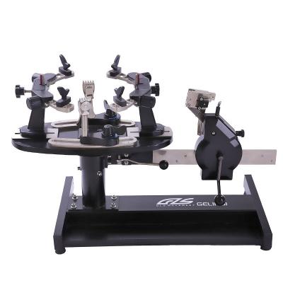 China Hot sale table top stringing machine for tennis and badminton racket stringing machine with tool 84*35*55cm for sale