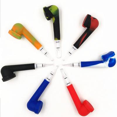 China Art Decor Weed Pipe New Design Tobacco Mini Soldier Silicone Smoking Pipes Portable for Outdoor Smoking for sale