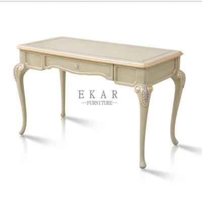 China Color can be changed color can be changed French birch design luxury antique wooden makeup dressing table for sale