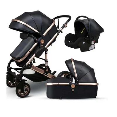 China Carry Baby Factory Direct Baby Carriage 3 in 1 Stroller Luxury Baby Walkers Strollers with Errors for sale