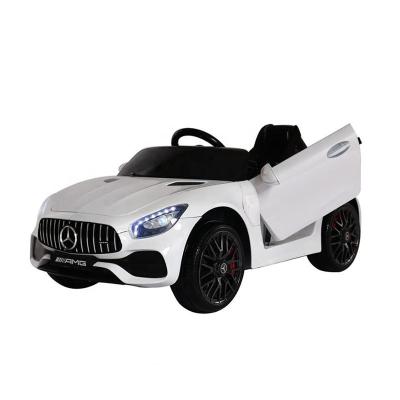 China LED Headlights And Music Mercedes Benz Children Electric Cars 12V Ride On Toy Car With Suspension For Kids for sale